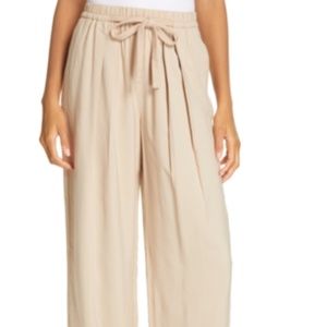 Vince Cropped Wide-Leg Pull-On Pants